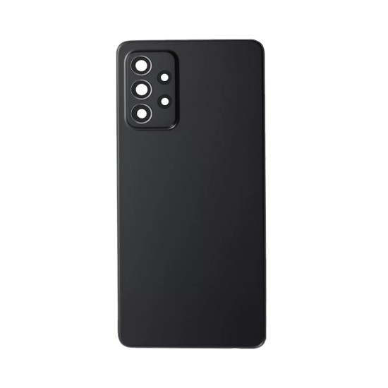 Back Cover+Camera Lens Samsung Galaxy A72/A725 Black